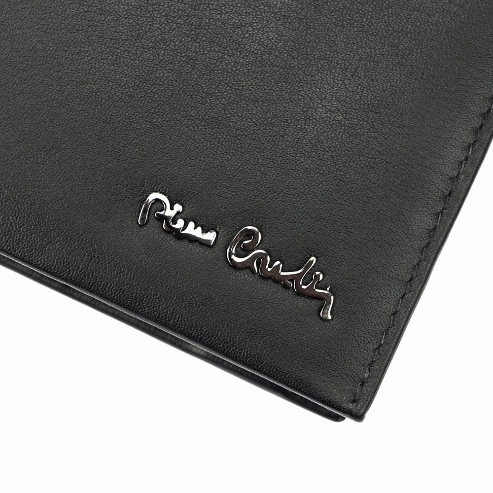 Pierre Cardin | Мъжко кожено портмоне за карти GPB112, Черен