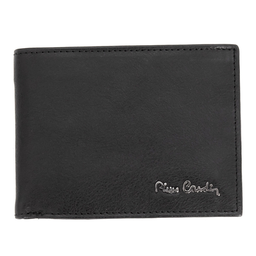 Pierre Cardin | Мъжко кожено портмоне за карти GPB115, Черен