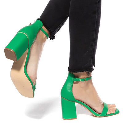 Дамски сандали Onella, Зелен 1