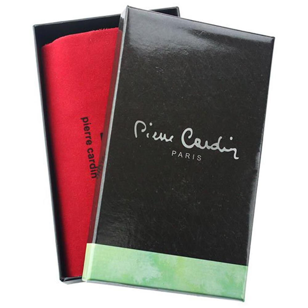 Pierre Cardin | Дамско портмоне от естествена кожа GPD043, Черен 2