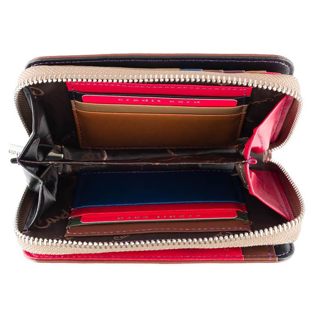 Pierre Cardin | Дамско портмоне от естествена кожа GPD153, Тъмно кафяво 6