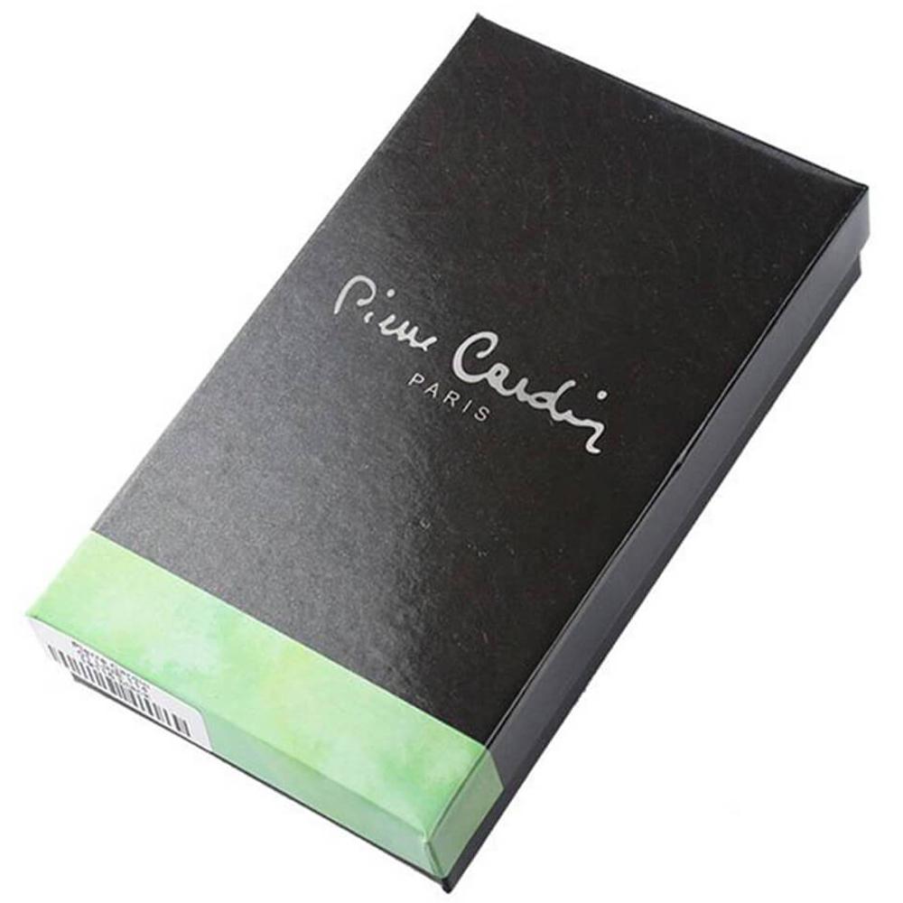 Pierre Cardin | Дамско портмоне от естествена кожа GPD043, Черен 7