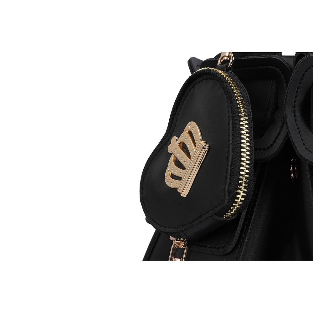 Juicy Couture | Дамска чанта ASR-G053, Черен 4