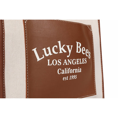 Lucky Bees | Дамска чанта ASR-G108, Кафяв 3