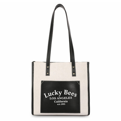Lucky Bees | Дамска чанта ASR-G108, Черен 1