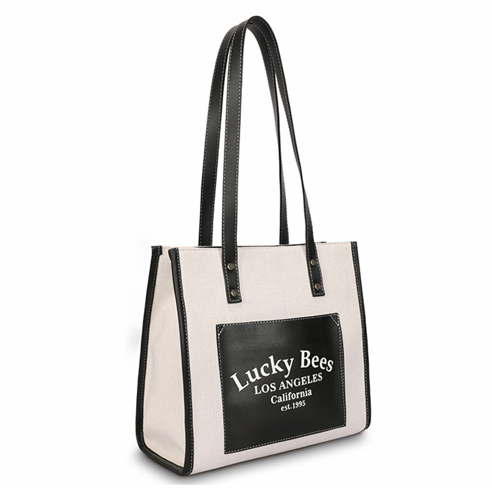 Lucky Bees | Дамска чанта ASR-G108, Черен 3