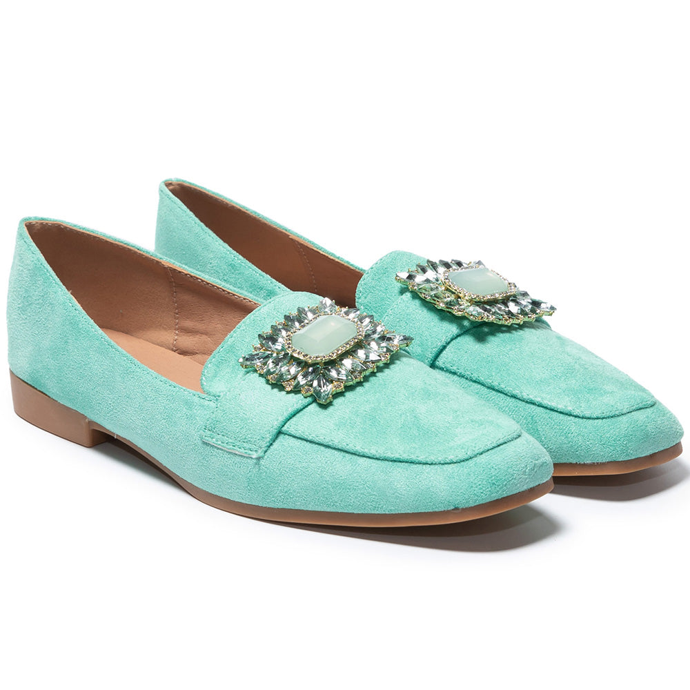 Дамски обувки Acantha, Зелен 2