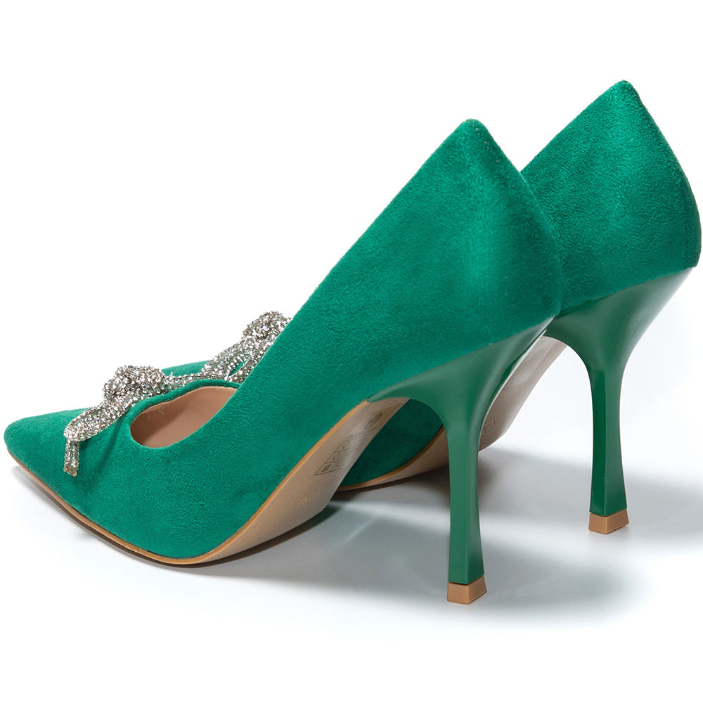 Дамски обувки Adana, Зелен 4
