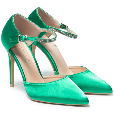 Дамски обувки Adiela, Зелен 2