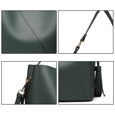 Дамска чанта Aisha, Зелен 3