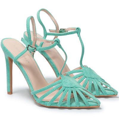 Дамски обувки Aralyn, Зелен 2