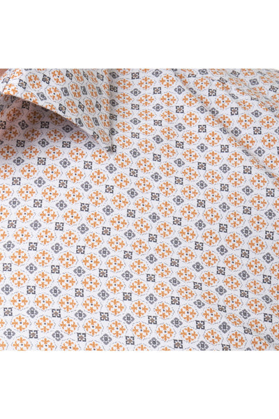Мъжка риза Arturo, Бял/Оранжев 5