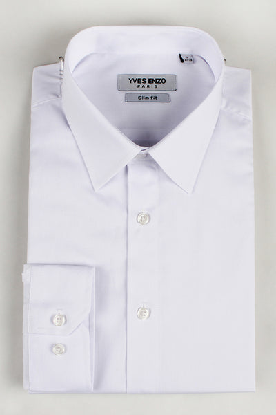 Мъжка риза Aslan, Бял 4