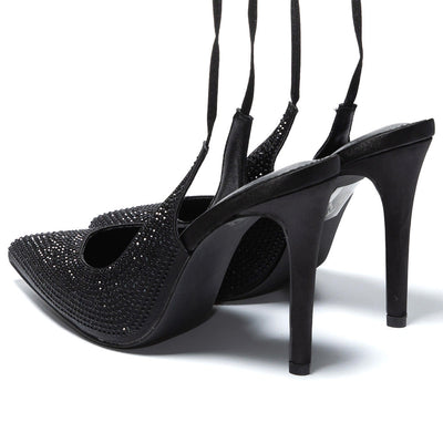 Дамски обувки Azumy, Черен 4