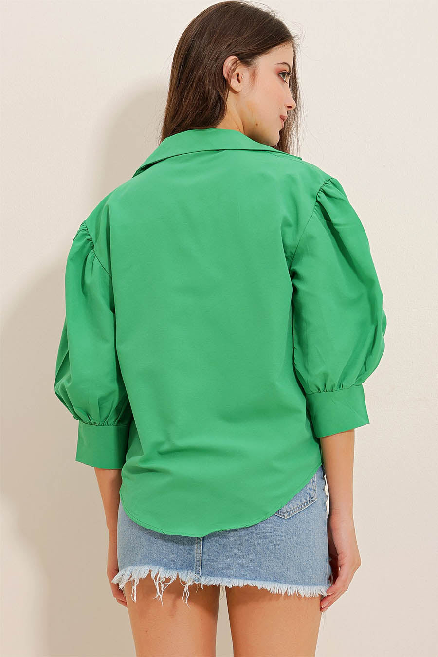 Дамска риза Maryam, Зелен 6