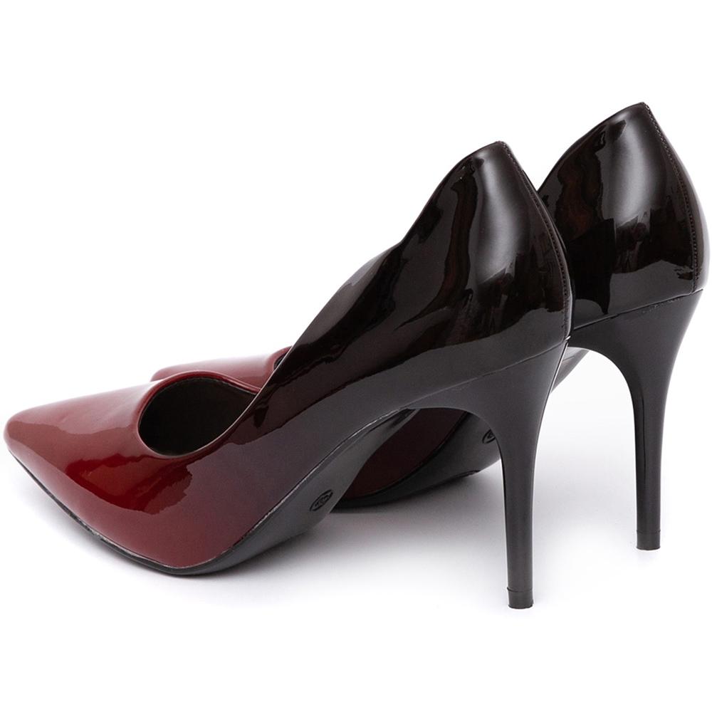 Дамски обувки Carys, Черен/Червен 4