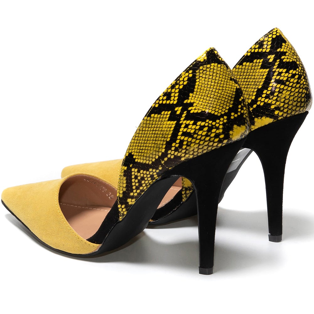Дамски обувки Cierra, Жълт 4