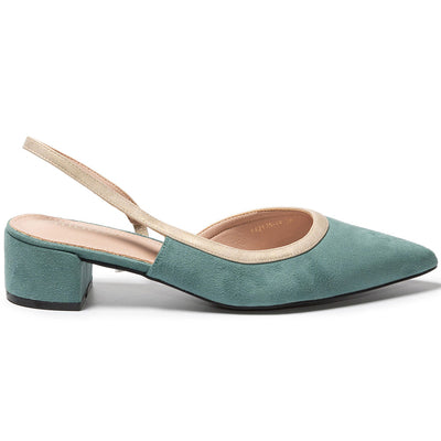 Дамски обувки Deandra, Зелен 3