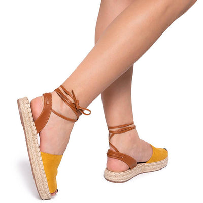 Дамски сандали Demi, Жълт 1