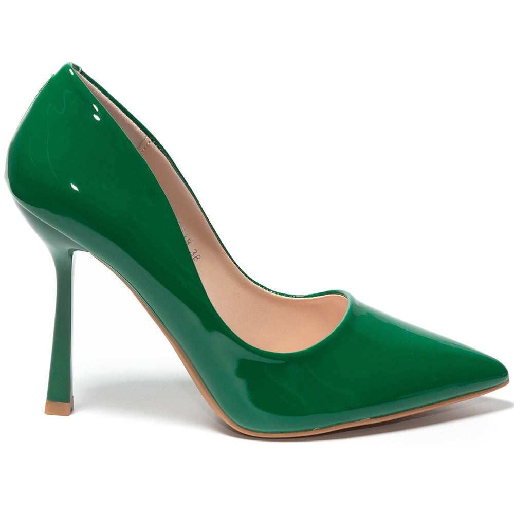 Дамски обувки Echo, Тъмно зелен 3