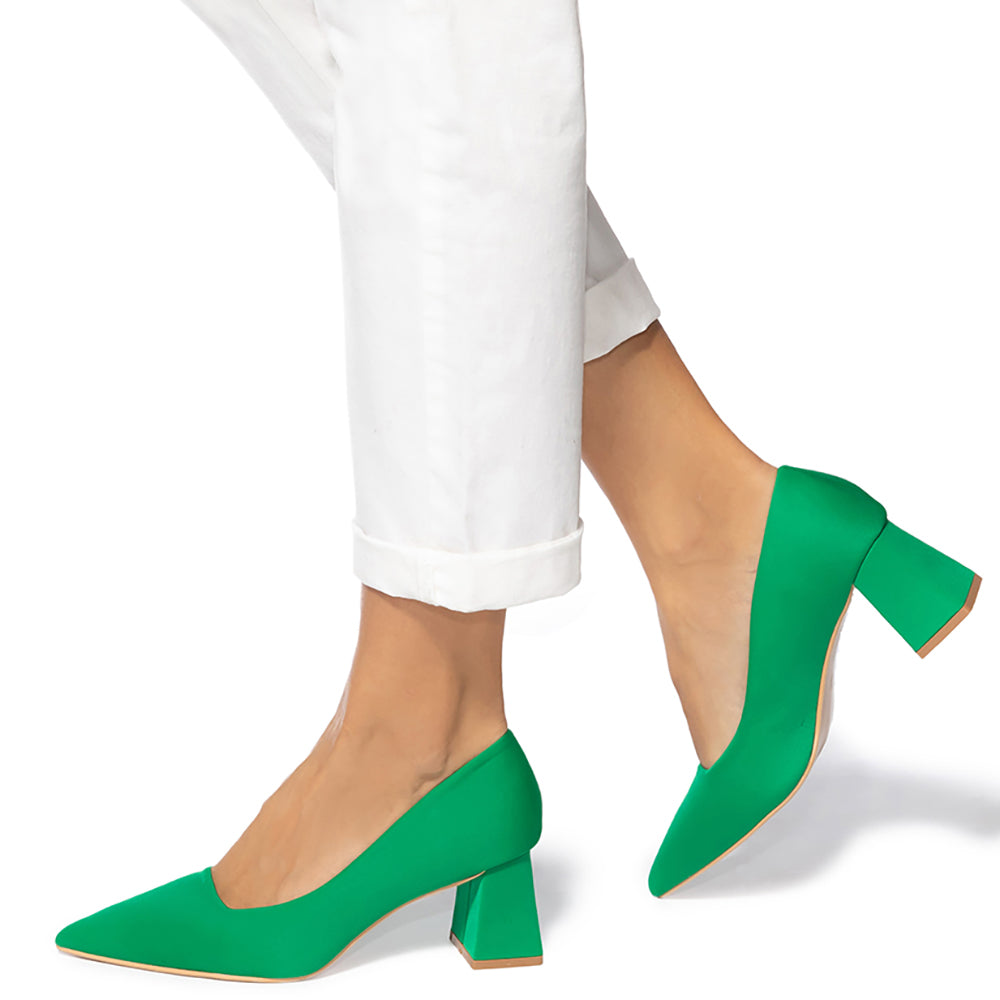 Дамски обувки Edalene, Зелен 1