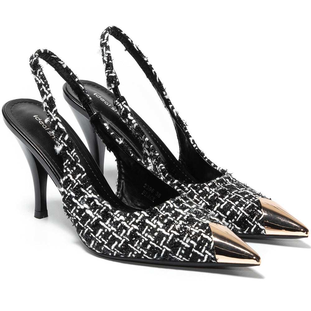 Дамски обувки Edee, Черен 2