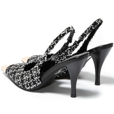 Дамски обувки Edee, Черен 4