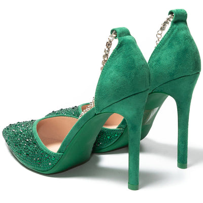 Дамски обувки Eden, Зелен 4