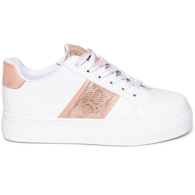 Дамски спортни обувки Estee, Бял/Розов 3