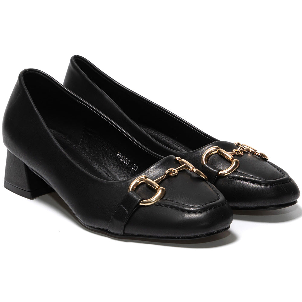 Дамски обувки Eulalia, Черен 2