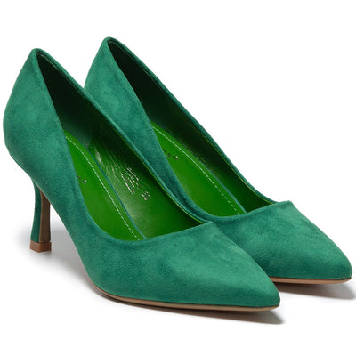 Дамски обувки Faenona, Зелен 2