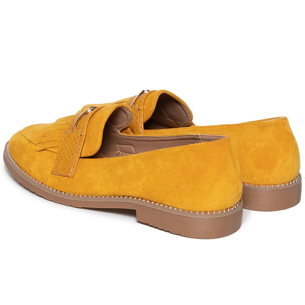 Дамски обувки Foue, Жълт 4