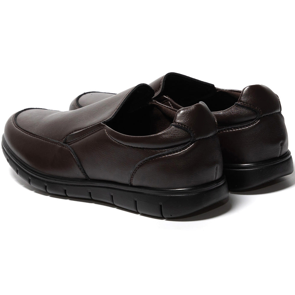 Мъжки обувки Freddie, Тъмно кафяво 3