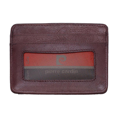 Pierre Cardin | Мъжко кожено портмоне за карти GPB007, Бургундия 4