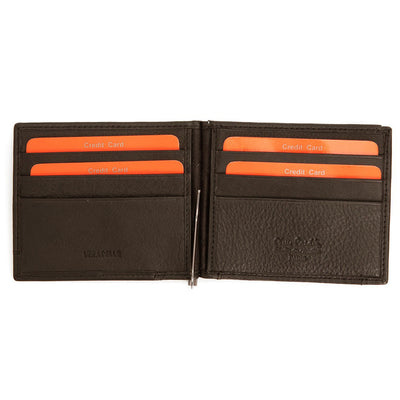 Pierre Cardin | Мъжко кожено портмоне за карти GPB064, Тъмно кафяво 3