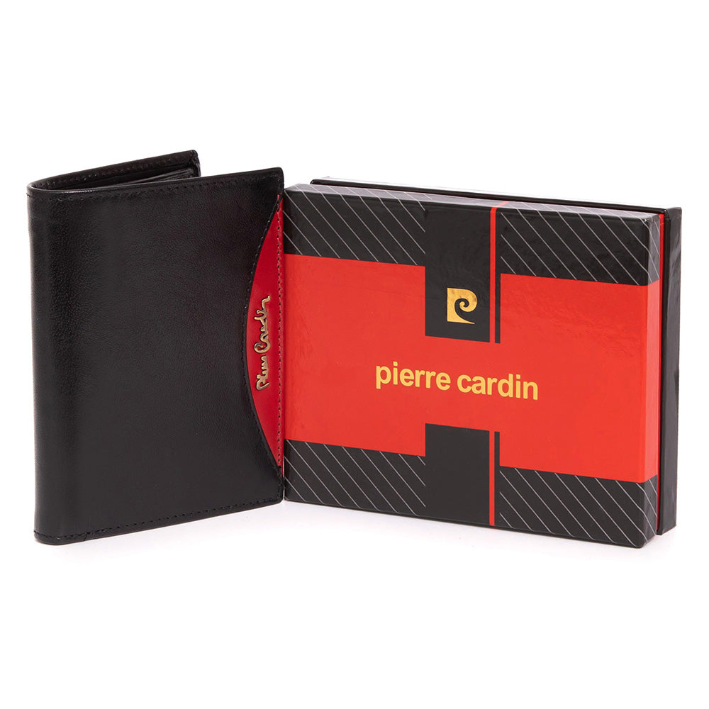 Pierre Cardin | Мъжки кожен портфейл GPB071, Черен - с RFID защита 2