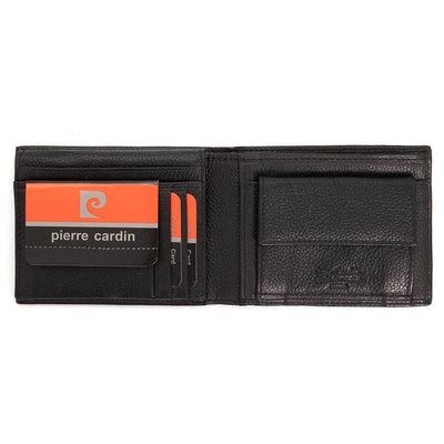 Pierre Cardin | Мъжки кожен портфейл GPB077, Черен - с RFID защита 3