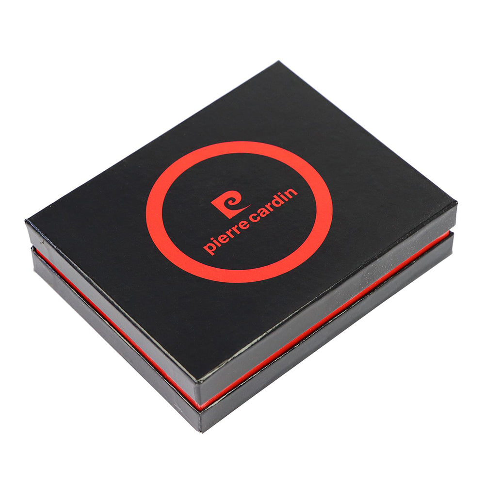 Pierre Cardin | Мъжки кожен портфейл GPB082, Черен - с RFID защита 8