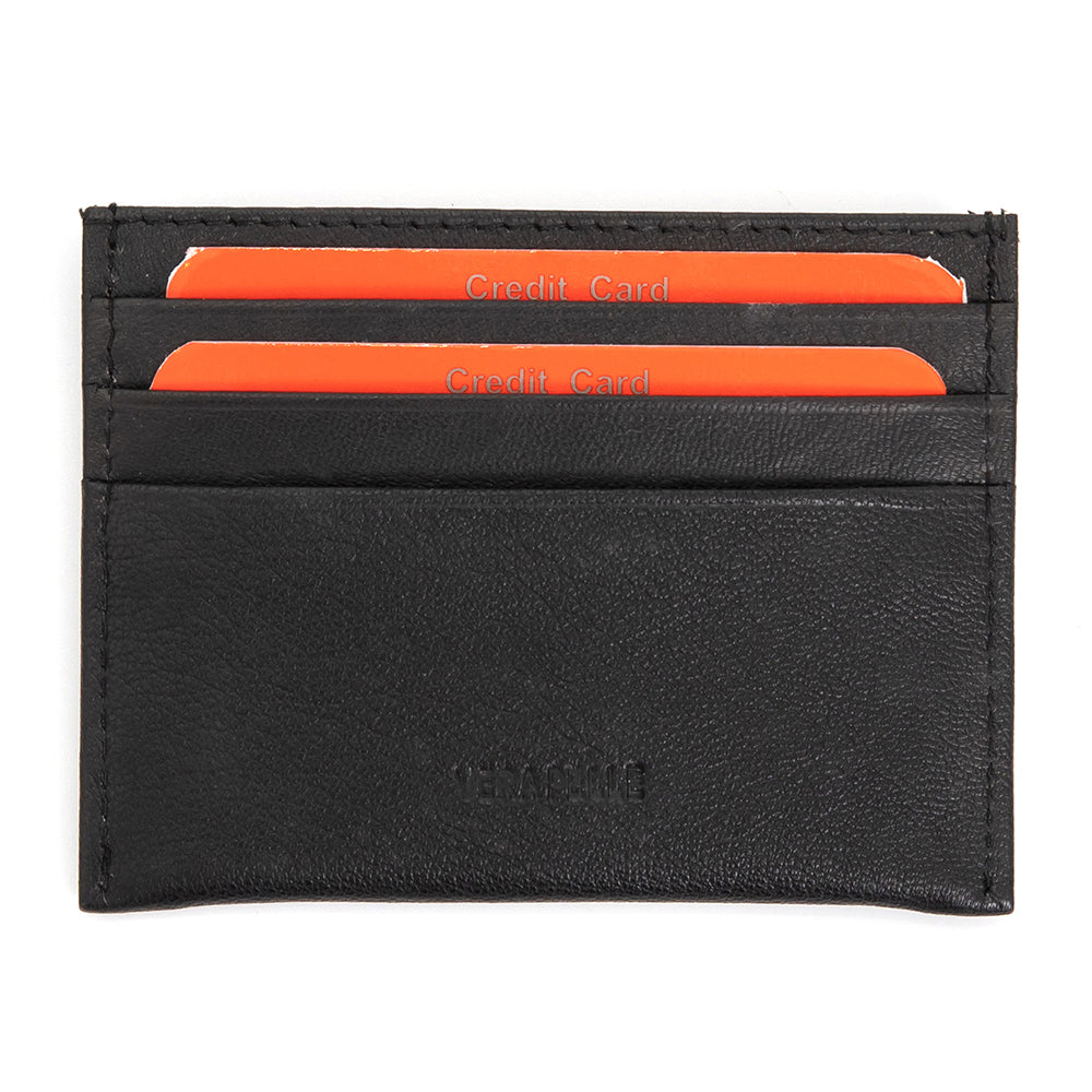 Pierre Cardin | Мъжко кожено портмоне за карти GPB086, Черен 4