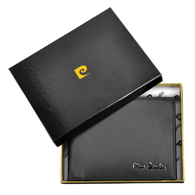 Pierre Cardin | Мъжки кожен портфейл GPB301, Черен - с RFID защита 2