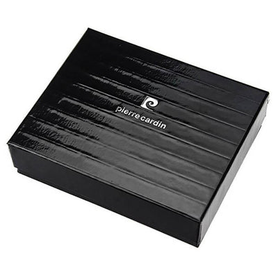 Pierre Cardin | Мъжки кожен портфейл GPB439, Тъмно кафяво - с RFID защита 6