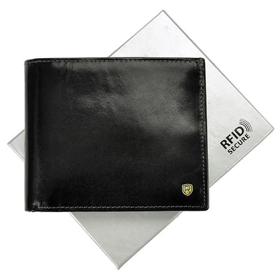 Мъжки кожен портфейл GPB591, Черен - с RFID защита 2