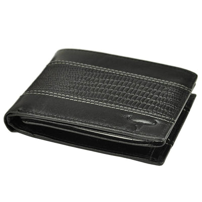 Мъжки кожен портфейл GPB640, Черен - с RFID защита 3