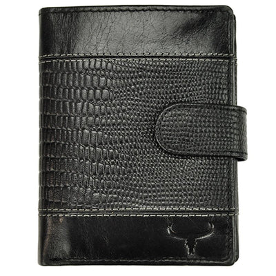 Мъжки кожен портфейл GPB641, Черен - с RFID защита 1