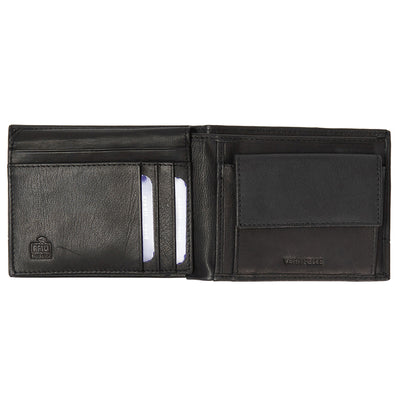 Мъжки кожен портфейл GPB668, Черен - с RFID защита 3