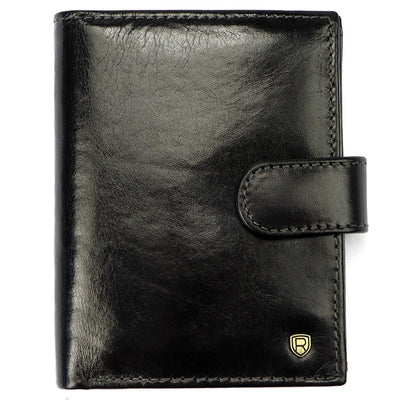 Мъжки кожен портфейл GPB714, Черен - с RFID защита 1