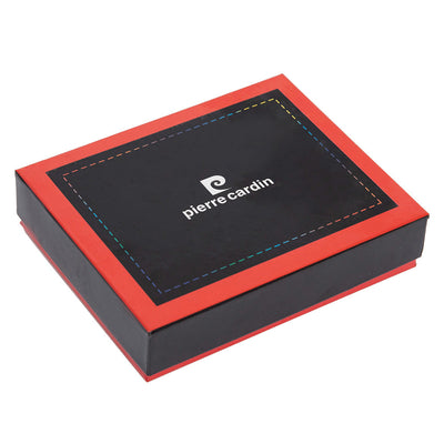 Pierre Cardin | Мъжки кожен портфейл GPB731, Черен - с RFID защита 6