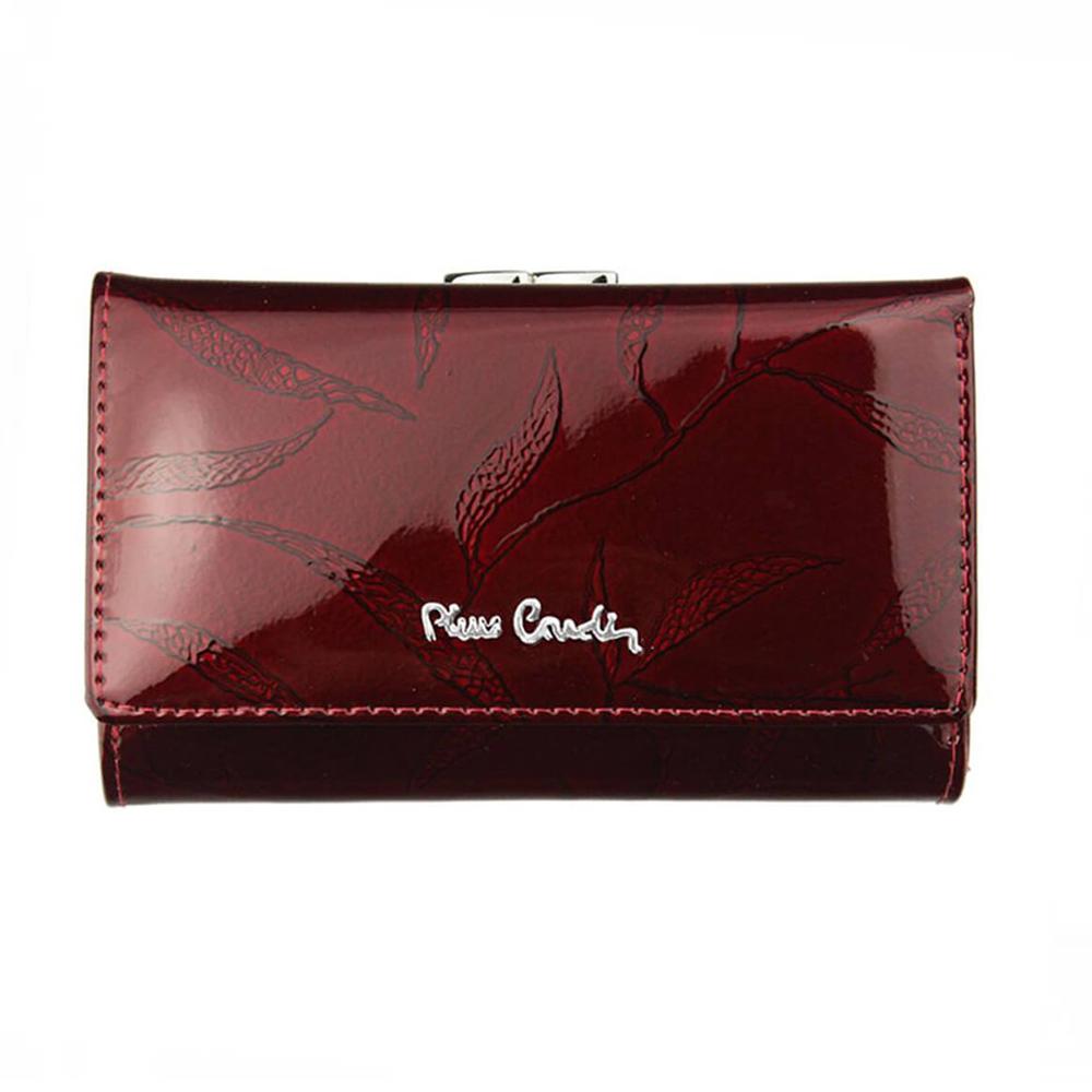 Pierre Cardin | Дамско портмоне от естествена кожа GPD014, Бордо 1