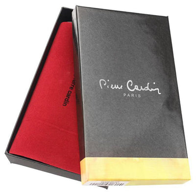 Pierre Cardin | Дамско портмоне от естествена кожа GPD015, Черен 2