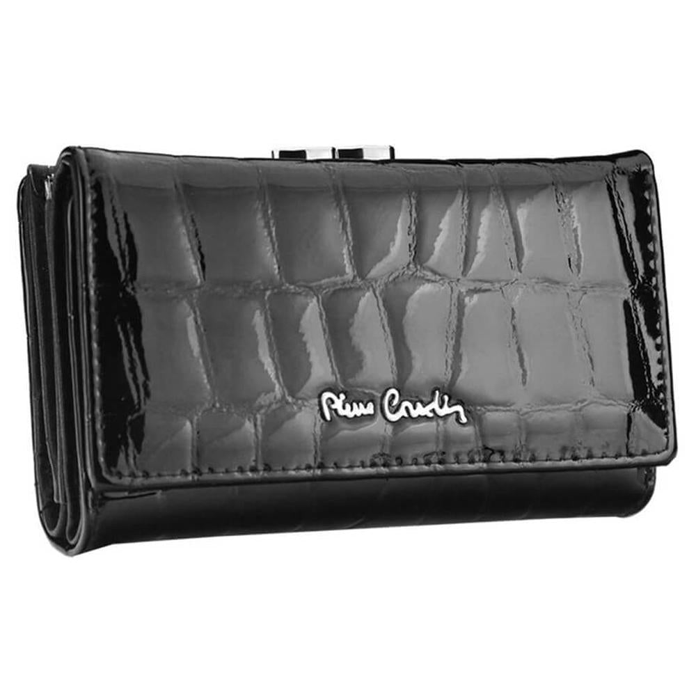 Pierre Cardin | Дамско портмоне от естествена кожа GPD015, Черен 3